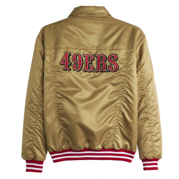 Levi's X Starter 49ers Jacket  Gold