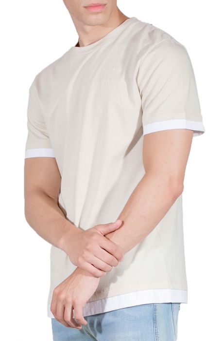 Haggerston Tee Cement Light Beige