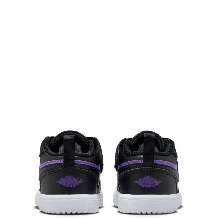Toddler Jordan 1 Low Alt Purple Venom/Black-White