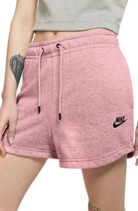 nike essential shorts pink