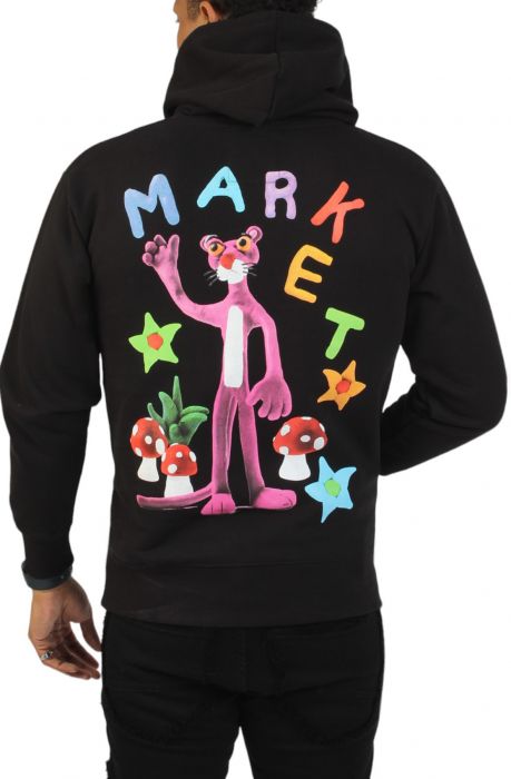 Pink Panther Nostalgia Hoodie  Black