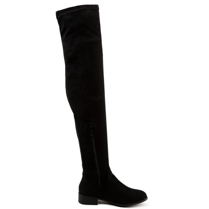 TWIN TIGER FOOTWEAR Olympia-20th Over The Knee Boots OLYMPIA-20TH-BLK ...