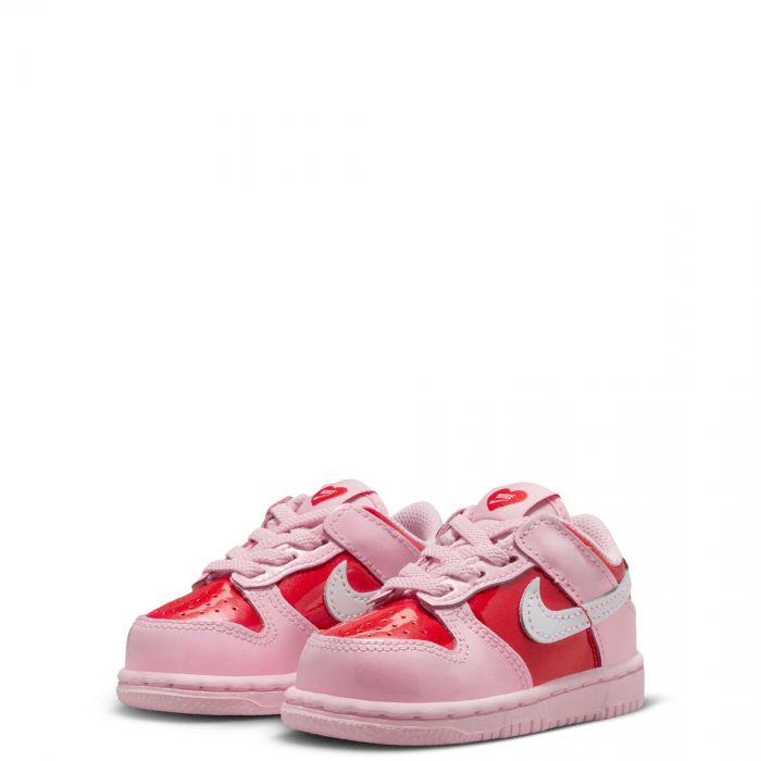 Toddler Nike Dunk Low Pink Foam/Summit White-Lt Crimson
