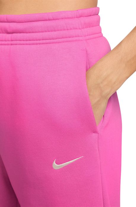 Sportswear Phoenix Fleece High-Waisted Wide-Leg Pants Playful Pink