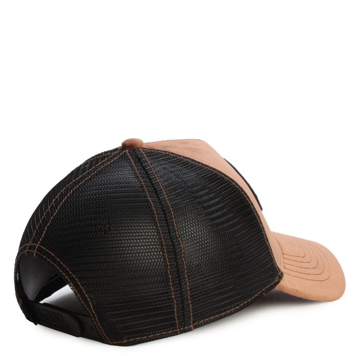 Velvet Trucker Hat  Mahogany