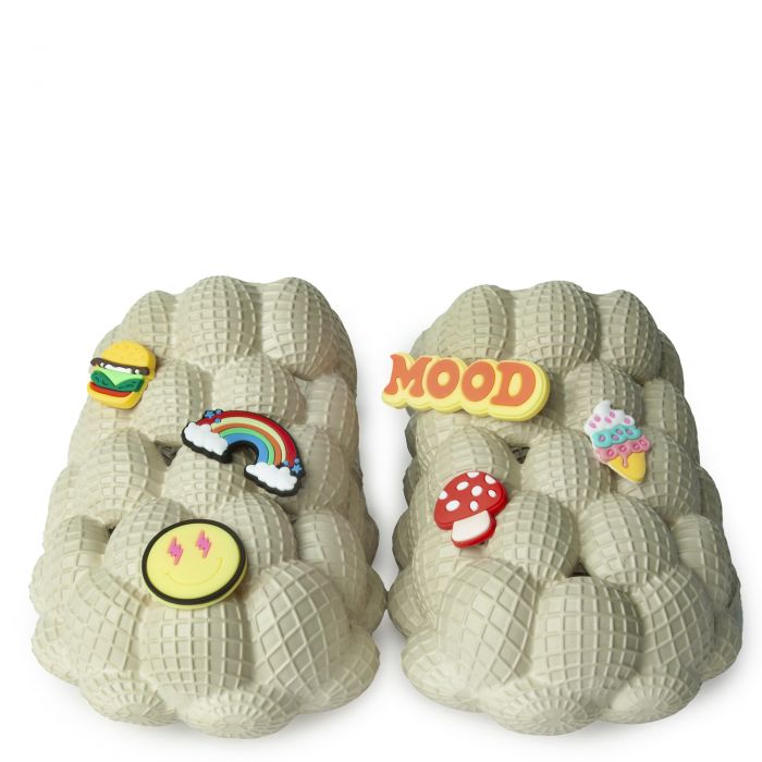 Jelly Bubble Sandals Beige