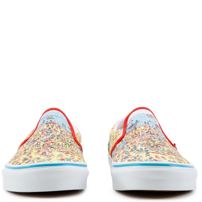 Vans x Where's Waldo? Classic Slip-On Find Steve/Beach
