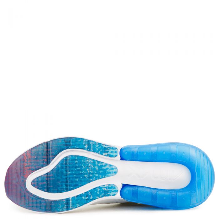 AIR MAX 270 WHITE/METALLIC SILVER/PHOTO BLUE