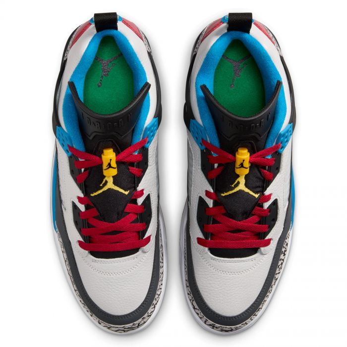 Jordan Spizike Low SE Neutral Grey/Varsity Maize-Surf Blue