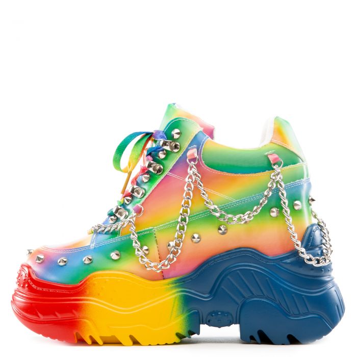 ANTHONY WANG Space Candy Platform Sneakers with Studs SPACE CANDY