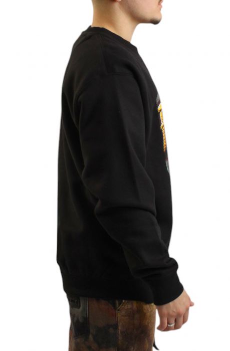 USC FIGHT ON CREWNECK black