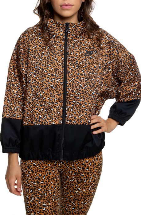 nike leopard print jacket