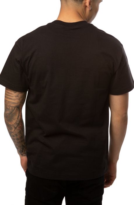 HANES BEEFY-T Beefy-T Blank T-Shirt 5180BF-BLK - Shiekh
