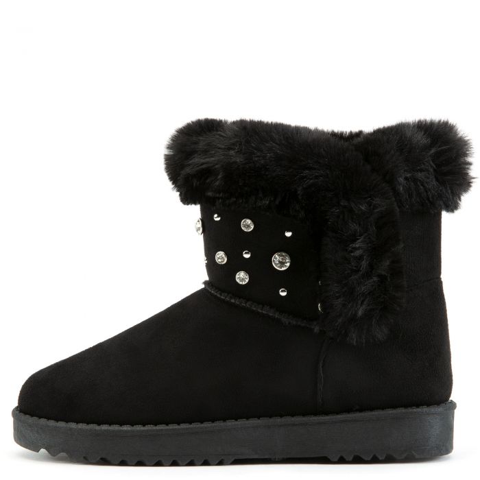 Annie-12 Ankle Booties Black