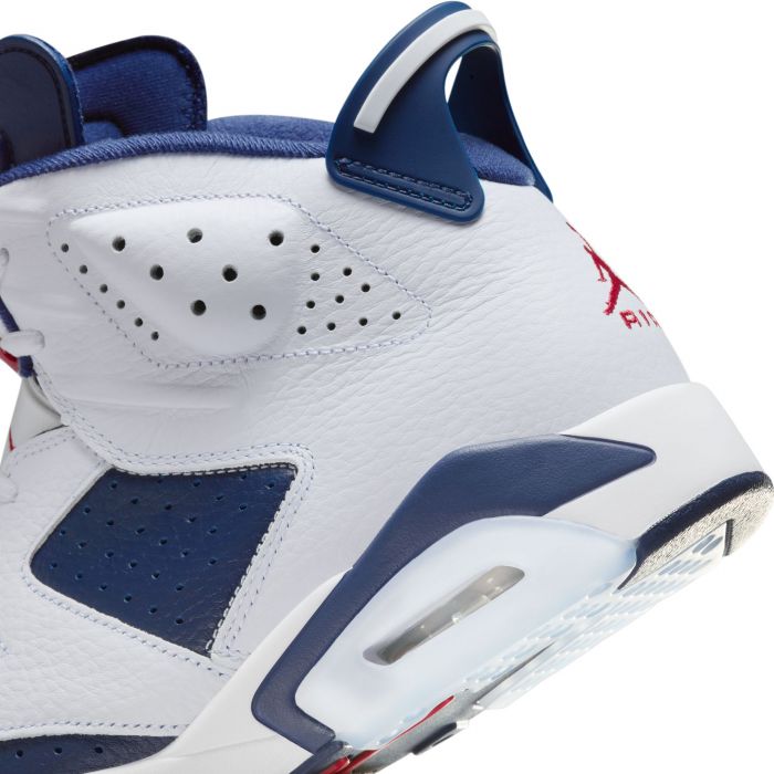 Air Jordan 6 Retro White/Varsity Red-Midnight Navy