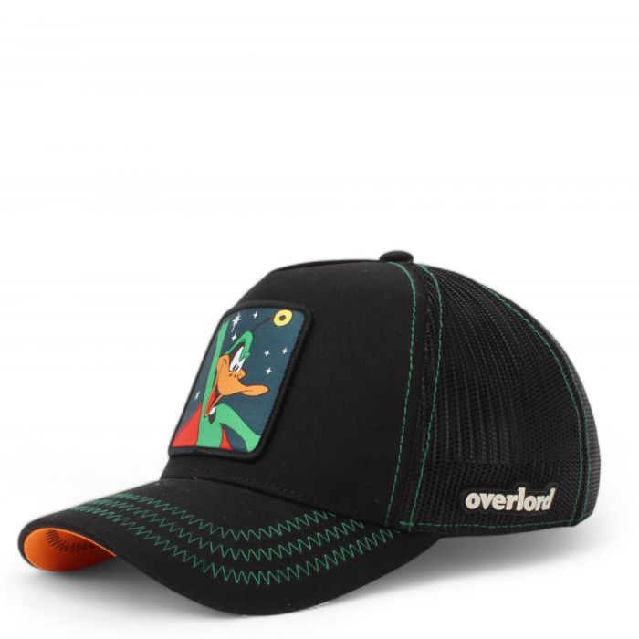 Martian Daffy Duck Trucker Hat  Black/Orange