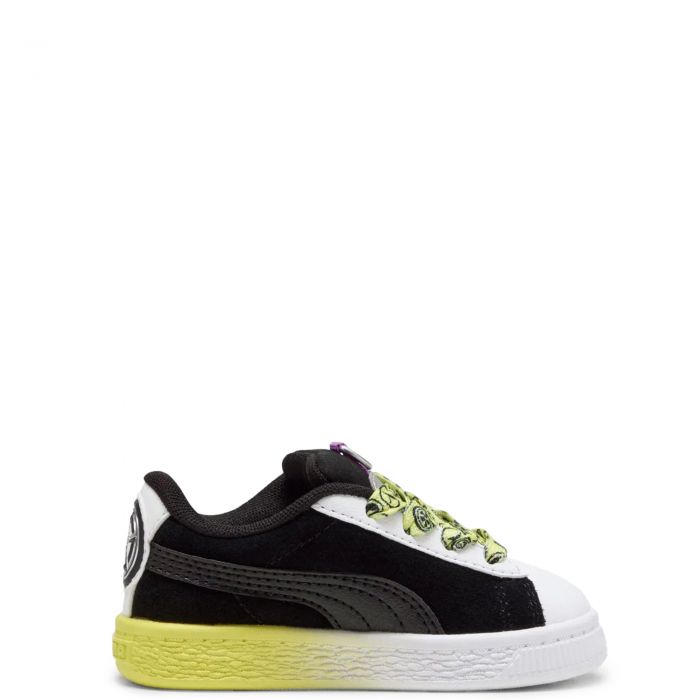 Toddler PUMA x Hot Wheels Suede XL Puma Black/Puma White/Lemon Sherbert