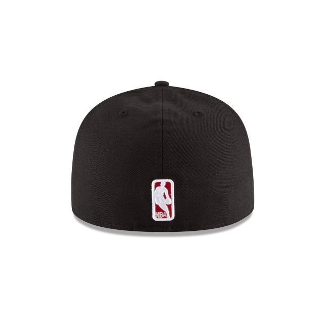 Chicago Bulls Team Color 59FIFTY Fitted Hat Black
