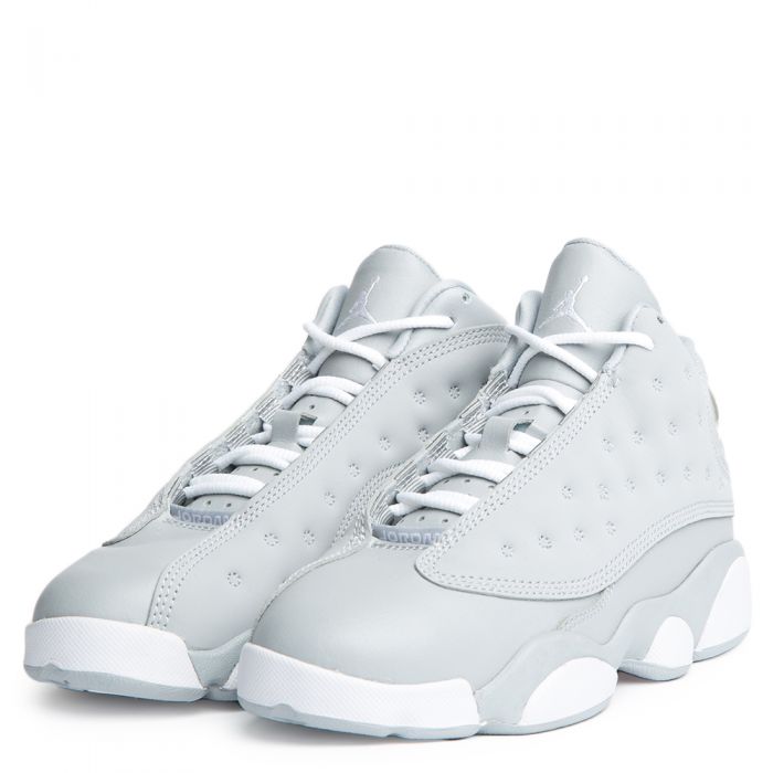 PS JORDAN 13 RETRO WOLF GREY/WHITE-DEADLY PINK-WHITE