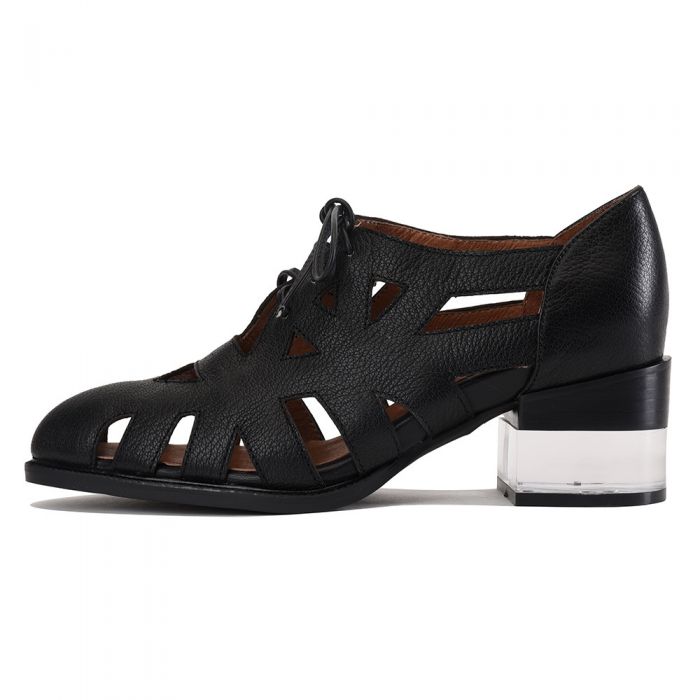 mazy tisbury black leather