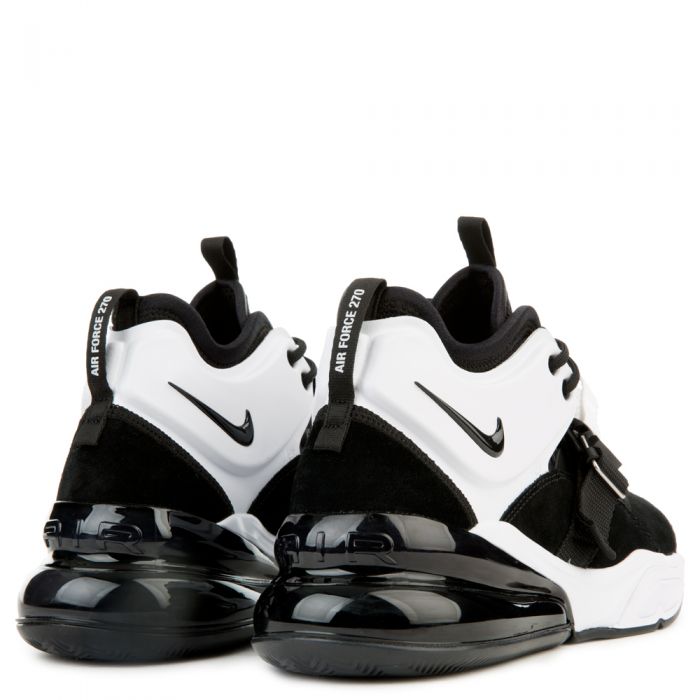 nike air force 270 high black and white