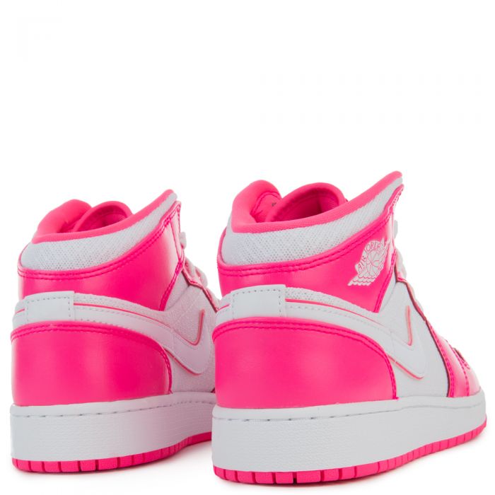 jordan 1 mid pink white