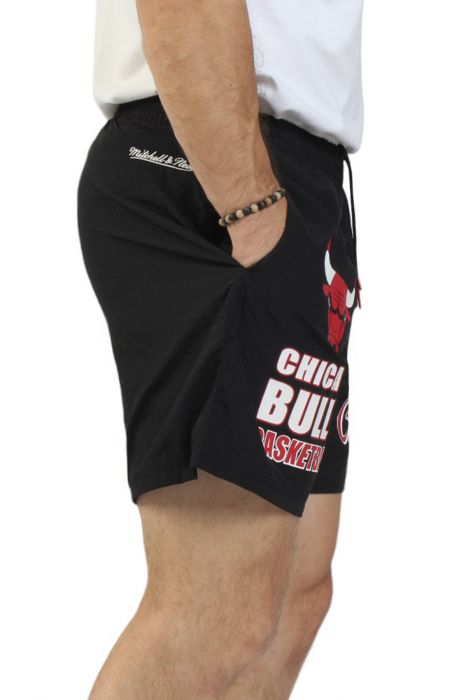 Chicago Bulls Multi Hit Nylon Shorts Black