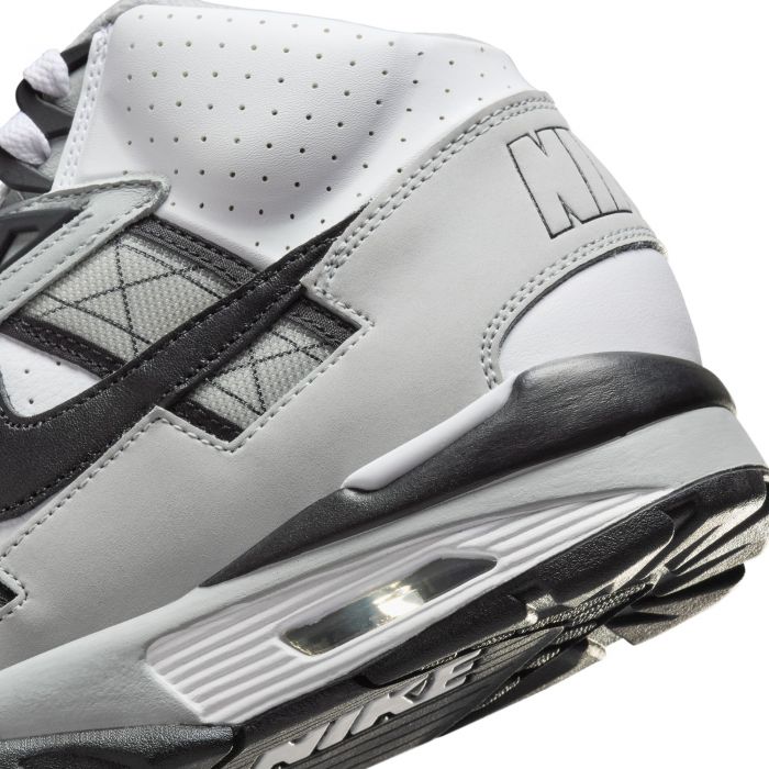 Air Trainer SC High White/Black-Lt Smoke Grey