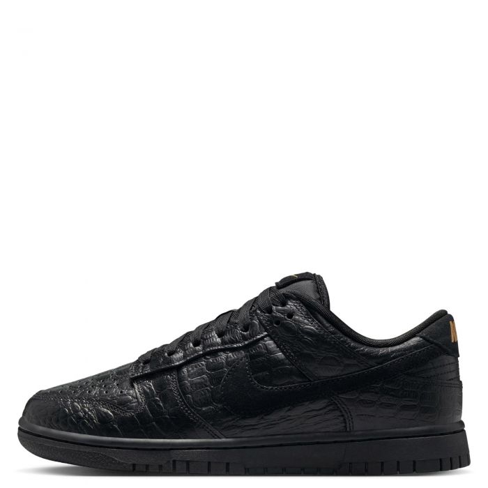 Dunk Low Black Croc Black/Black-Metallic Gold-Off Noir