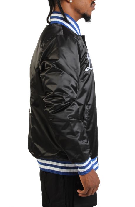 MLB Los Angeles Dodgers Varsity Jacket  Black