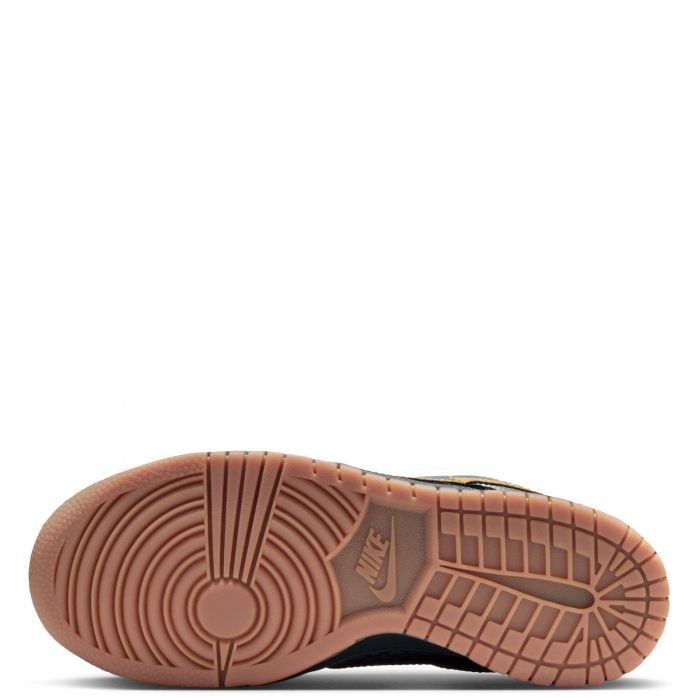 Grade-School Nike Dunk Low BG Seaweed/Ochre-Cargo Khaki-Green Abyss