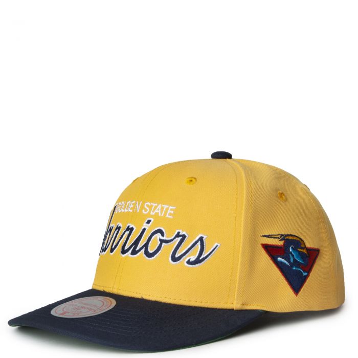Team Script 2.0 Fitted Hat Golden State Warriors  Yellow