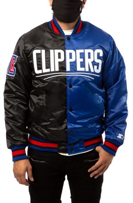 Los Angeles Clippers Jacket Black/Blue