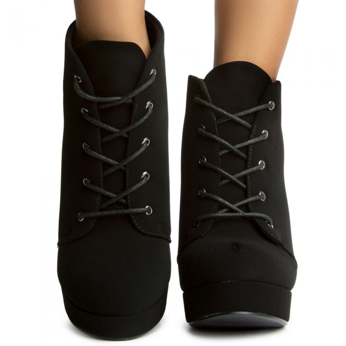 Agenda-S Heeled Bootie Black