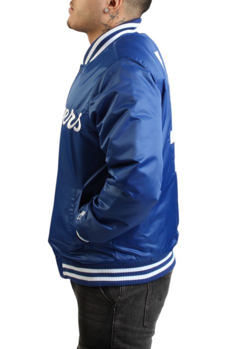 MLB Los Angeles Dodgers Satin Jacket  Dodger Blue