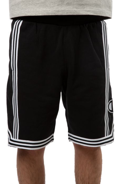 Reverse Weave Basketball Shorts Black