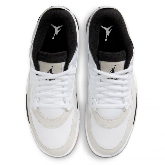 Air Jordan 4 RM White/Black-Neutral Grey-Gum Med Brown