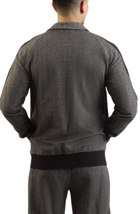 T7 TRACK JACKET PUMA Black/Alpine Snow