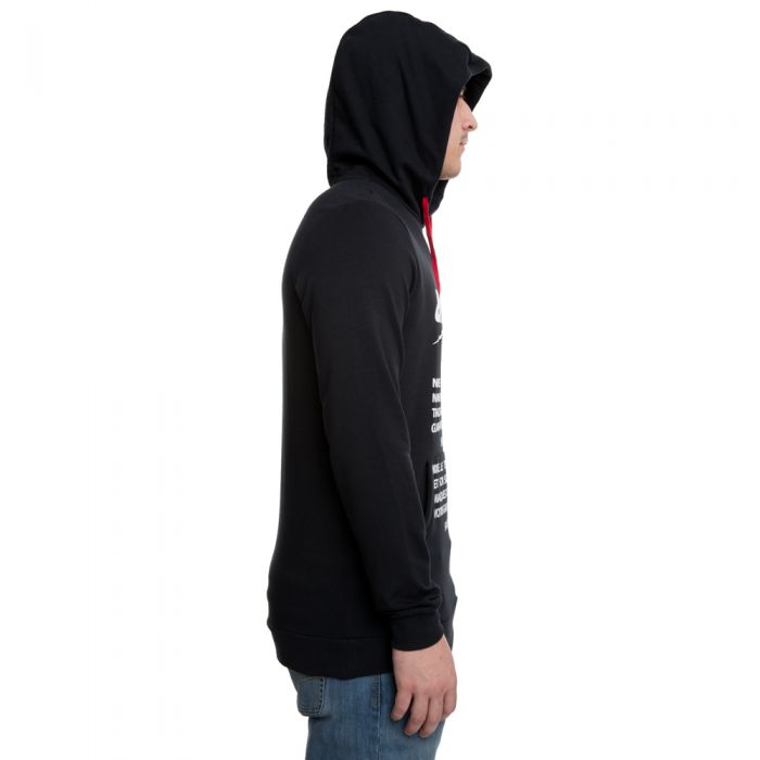 JUMPMAN WINGS CLASSICS PULLOVER HOODIE BLACK/GYM RED