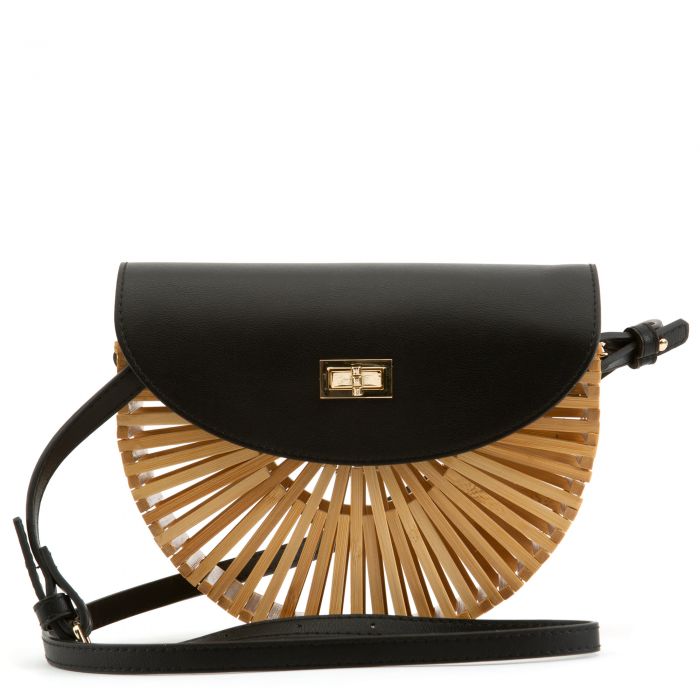 Bamboo Clutch Black