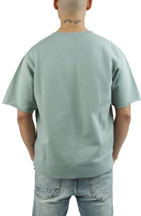 Outside SS Crewneck Chino Green