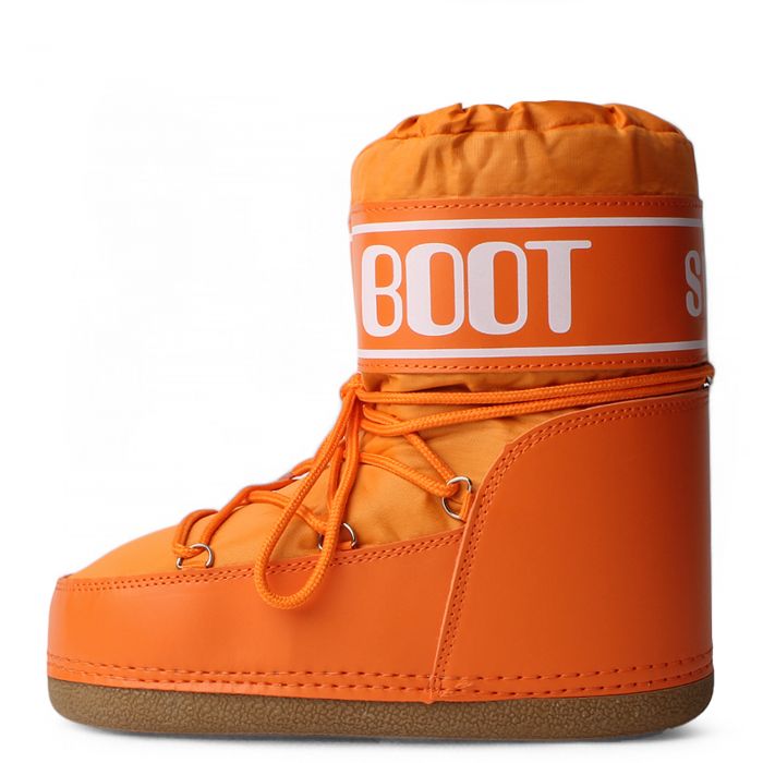 Jupiter-06 Fluffy Snow Boots Orange Nylon