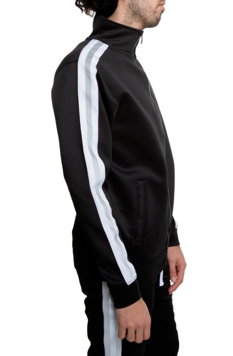 Reflective Jacket Black/White
