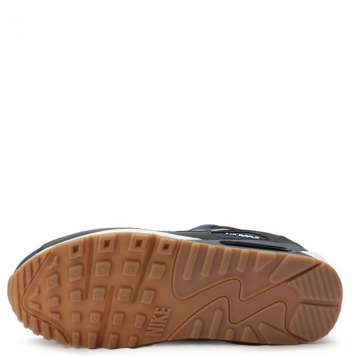 Air Max 90 Midnight Navy/White-Black-Gum Med Brown