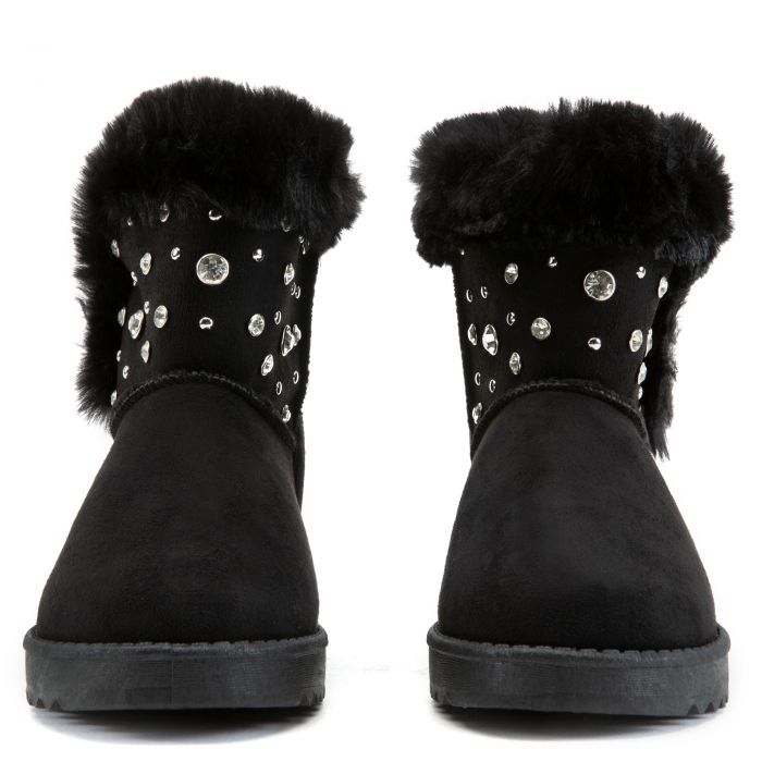 Annie-12 Ankle Booties Black