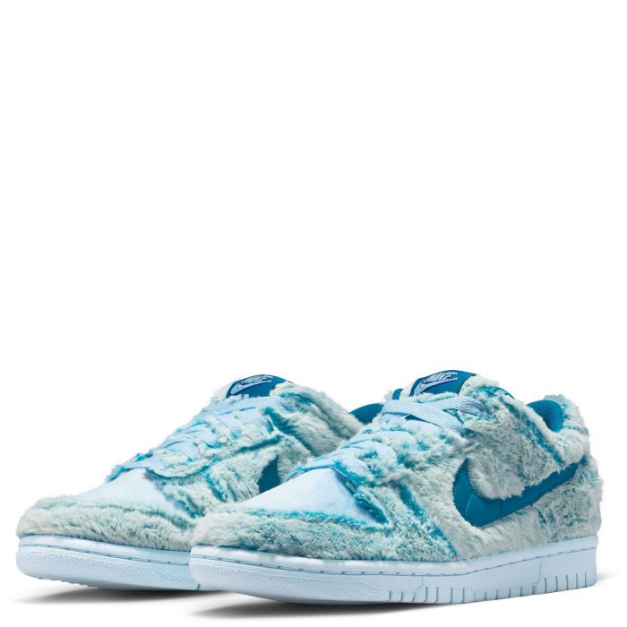 Grade-School Dunk Low  Green Abyss/Celestine Blue-White