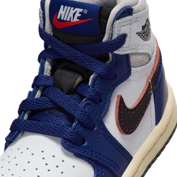 Toddler Jordan 1 Retro High OG White/Black-Neutral Grey-Deep Royal Blue