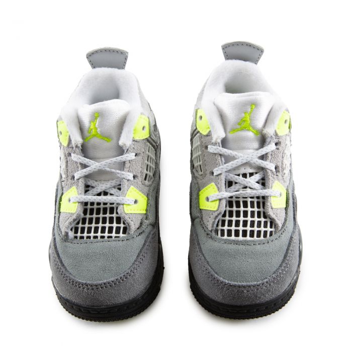 Air Jordan 4 Retro SE “Neon” Cool Grey/Volt-Wolf Grey-Anthracite CT5342-007  - SoleSnk