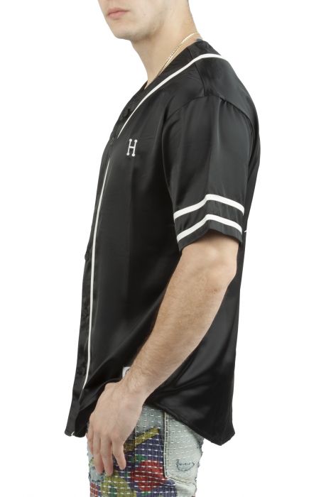 Community Baseball Jersey Black/White