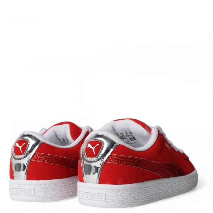 SUEDE XL HOLIDAY GLITZ PS red